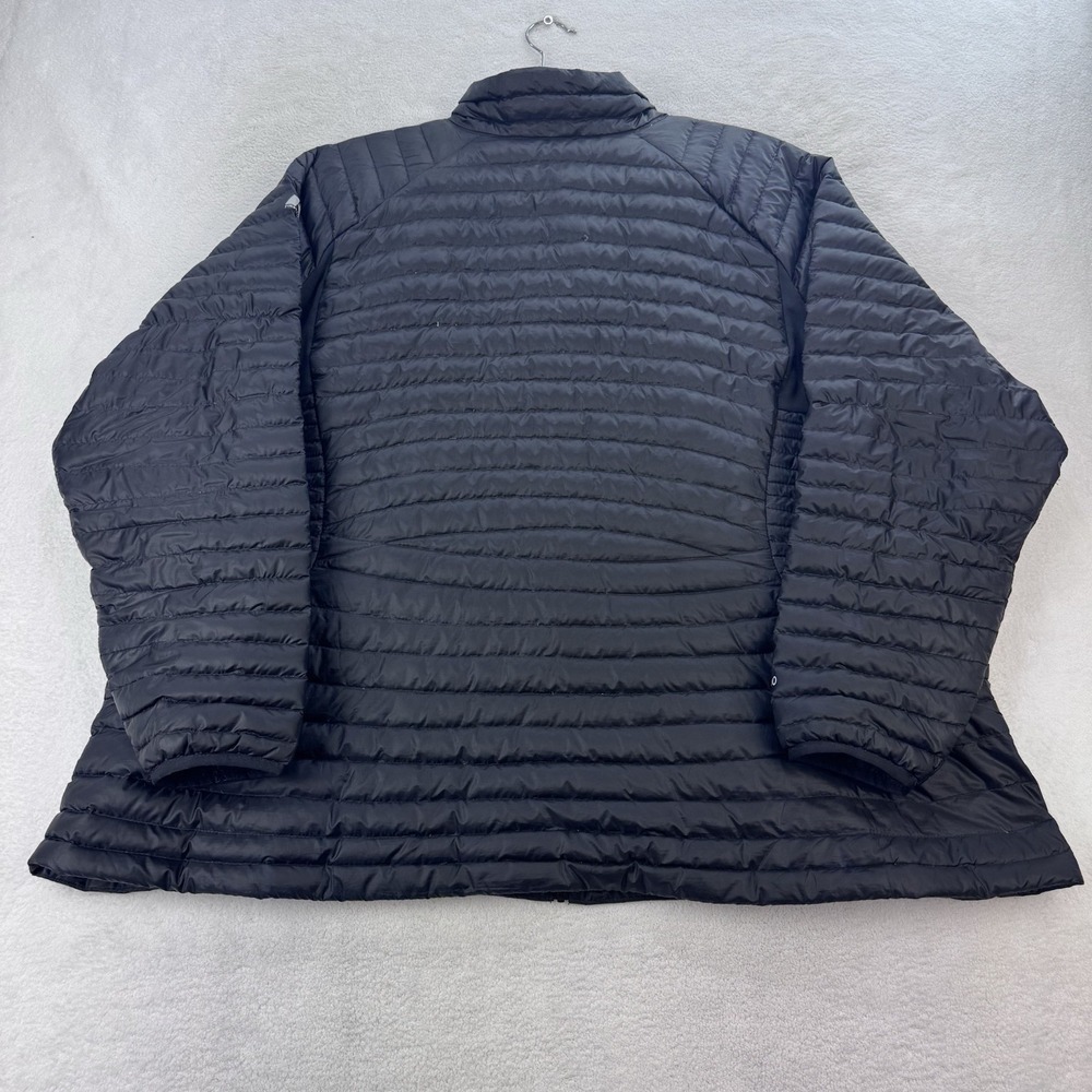 Eddie Bauer MicroTherm EB800 Down Puffer Jacket Women 3X Black First Ascent - Picture 7 of 11